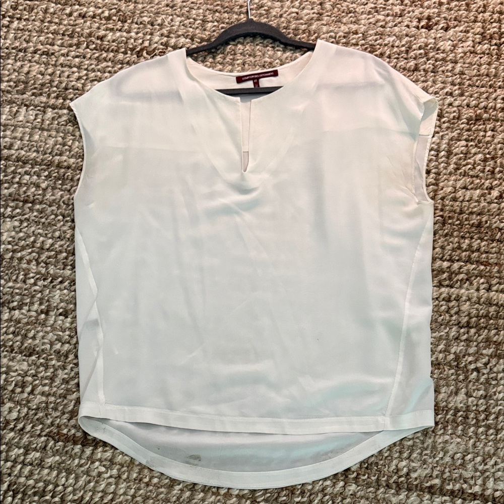 Comptoir Des Cotonniers 100% silk blouse